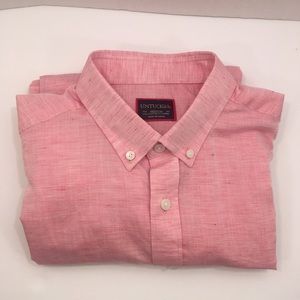 UntuckIt Linen MINT Linen Shirt